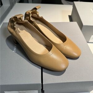 Everlane The Day Heel in Light Taupe size 5.5